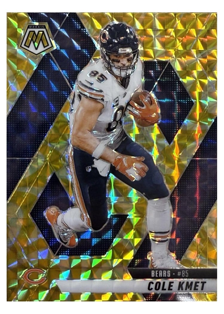 2025 Panini Mosaic Base Set Cole Kmet #48 card