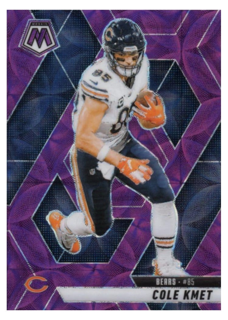 2025 Panini Mosaic Base Set Cole Kmet #48 card