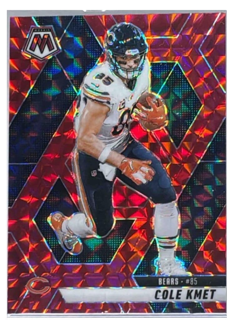 2025 Panini Mosaic Base Set Cole Kmet #48 card