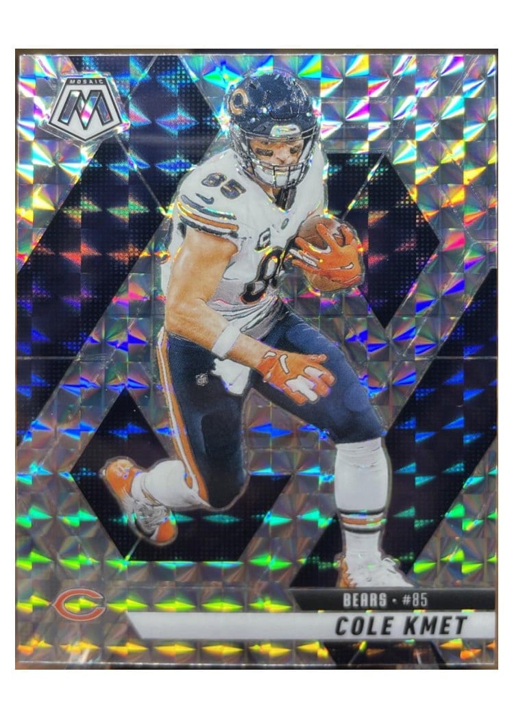 2025 Panini Mosaic Base Set Cole Kmet #48 card