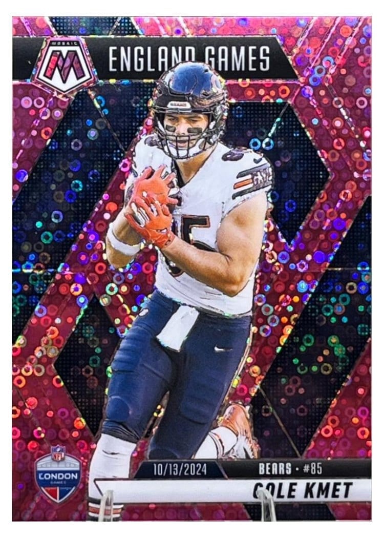 2025 Panini Mosaic Base Set Cole Kmet #48 card