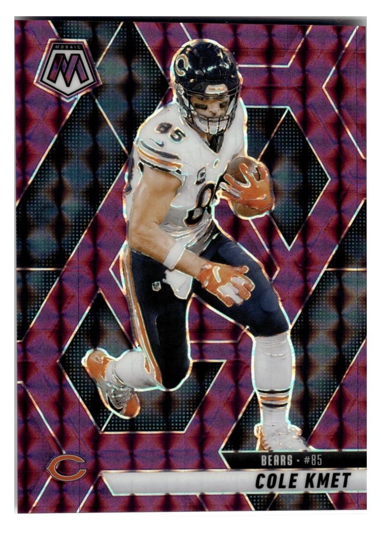 2025 Panini Mosaic Base Set Cole Kmet #48 card