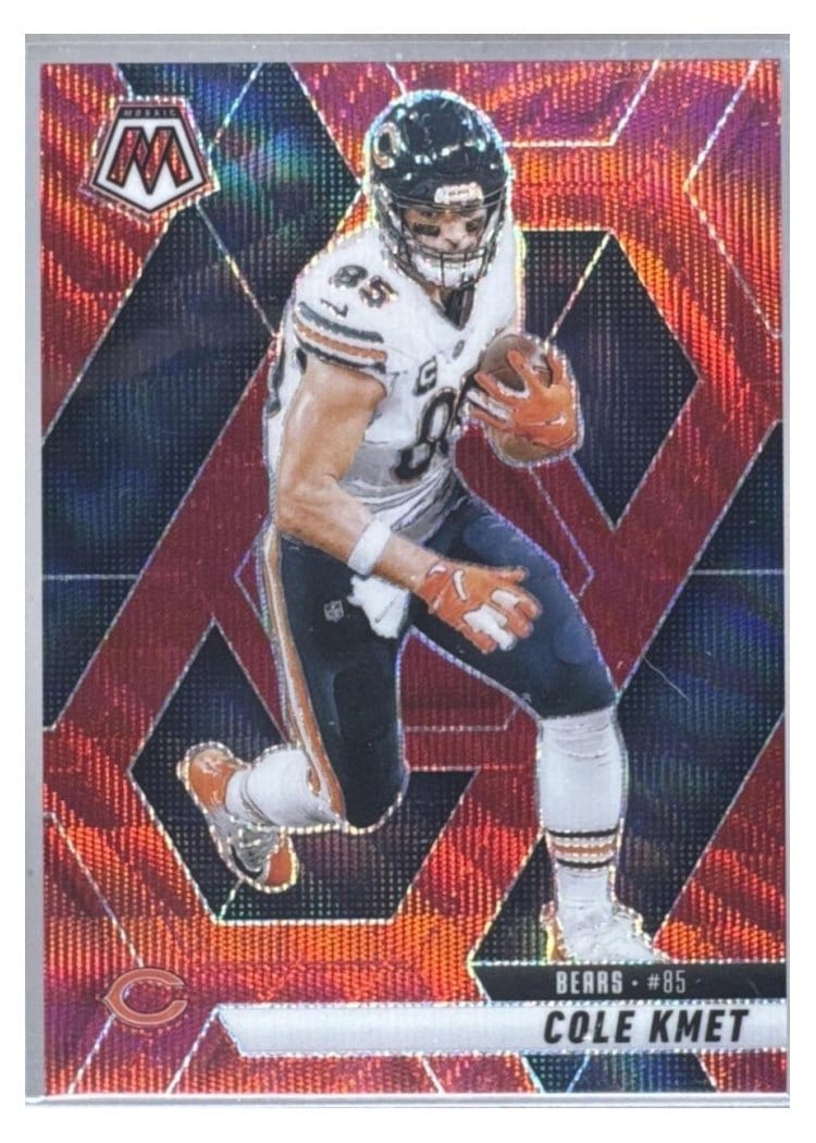 2025 Panini Mosaic Base Set Cole Kmet #48 card