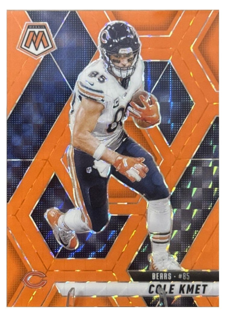 2025 Panini Mosaic Base Set Cole Kmet #48 card