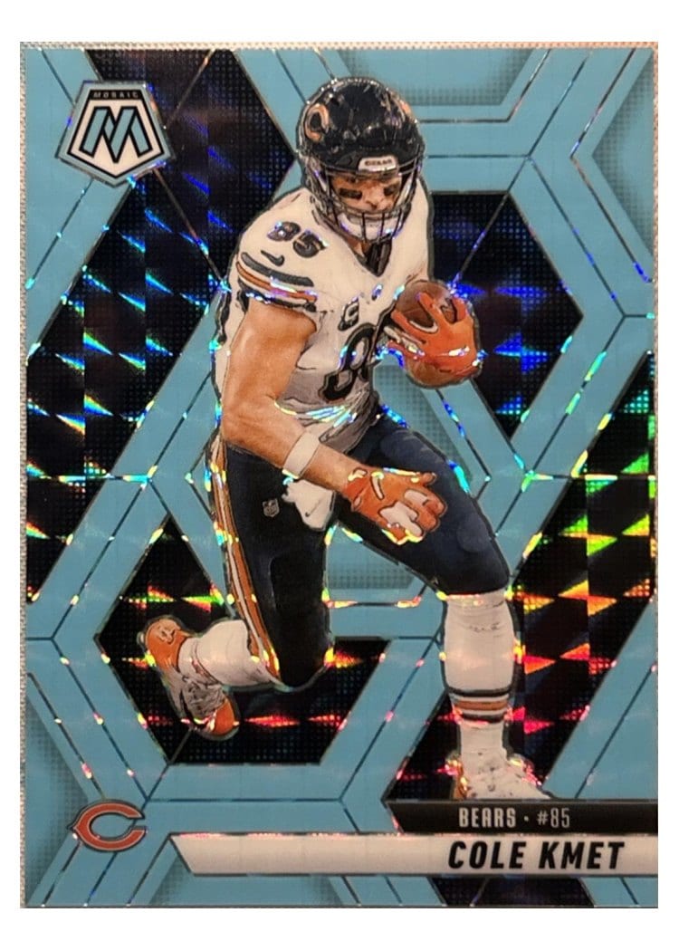 2025 Panini Mosaic Base Set Cole Kmet #48 card