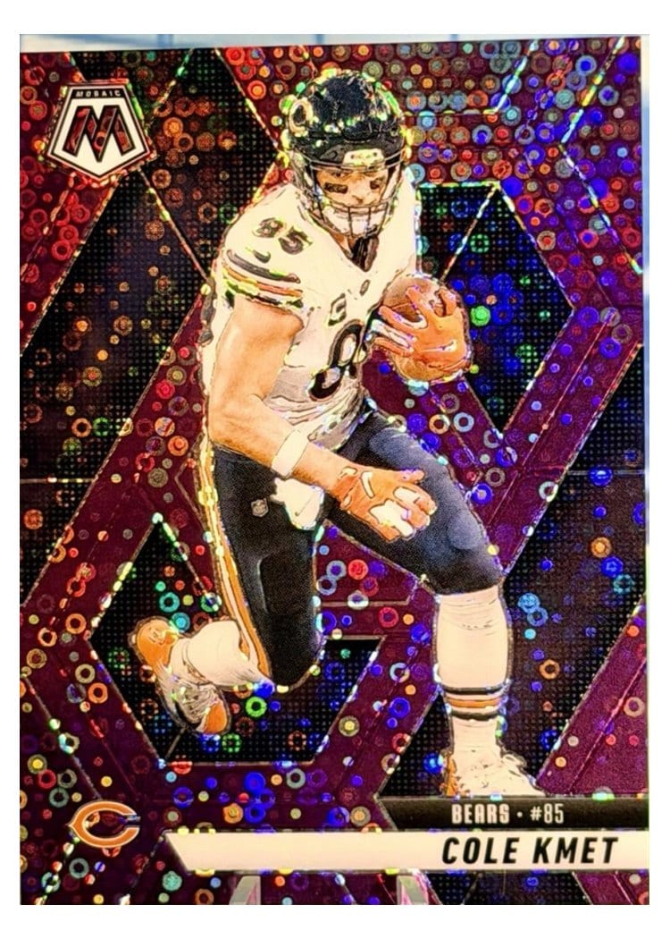 2025 Panini Mosaic Base Set Cole Kmet #48 card