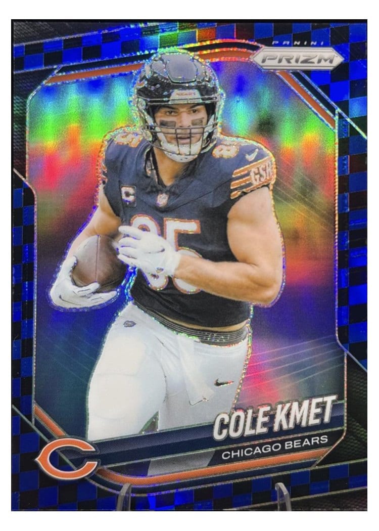 2025 Panini Prizm Base Set Cole Kmet #112 card