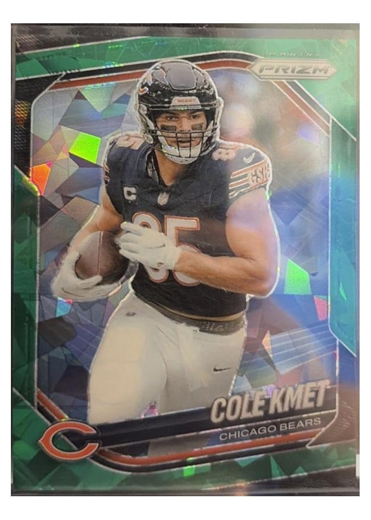 2025 Panini Prizm Base Set Cole Kmet #112 card