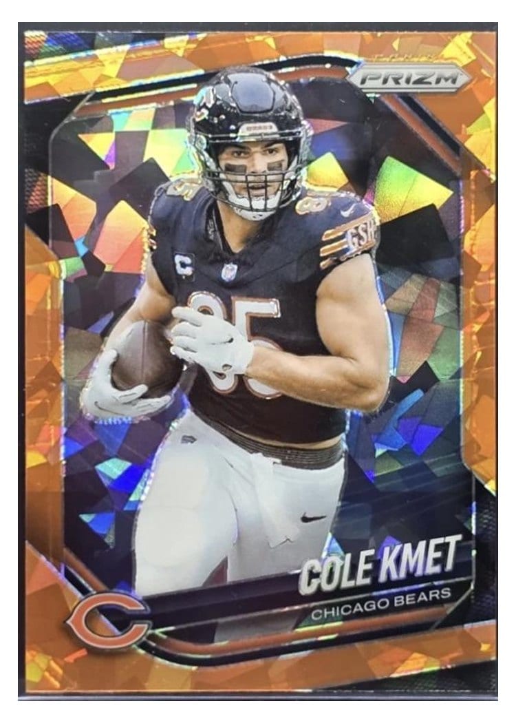 2025 Panini Prizm Base Set Cole Kmet #112 card