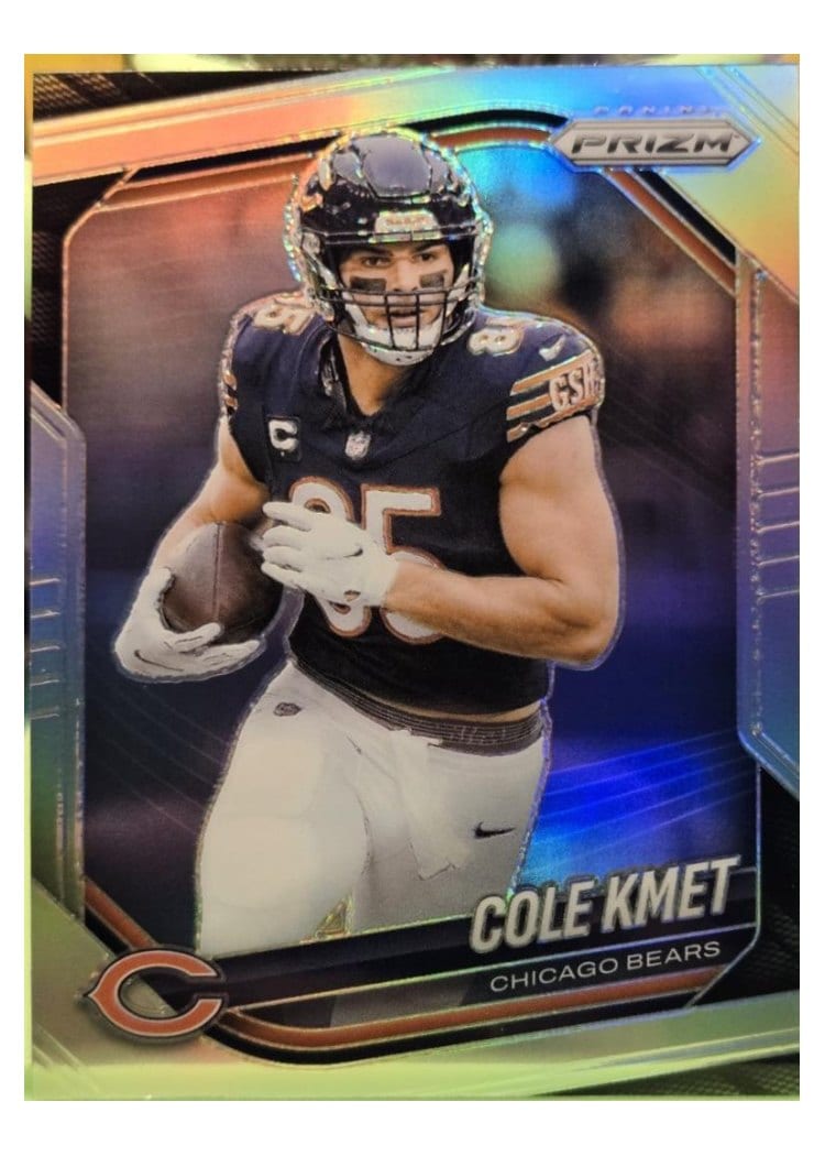 2025 Panini Prizm Base Set Cole Kmet #112 card