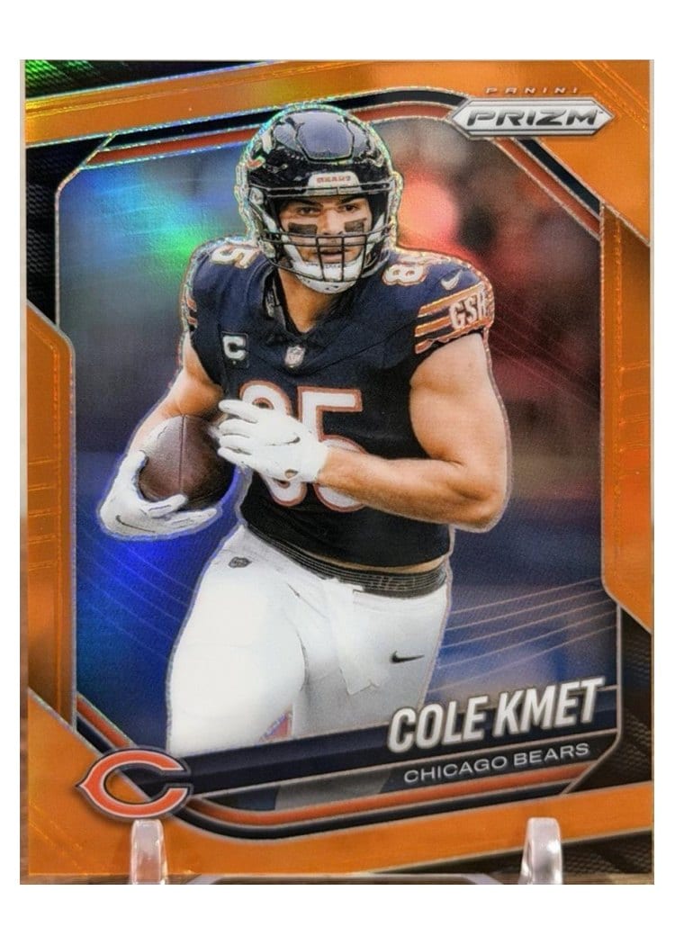 2025 Panini Prizm Base Set Cole Kmet #112 card