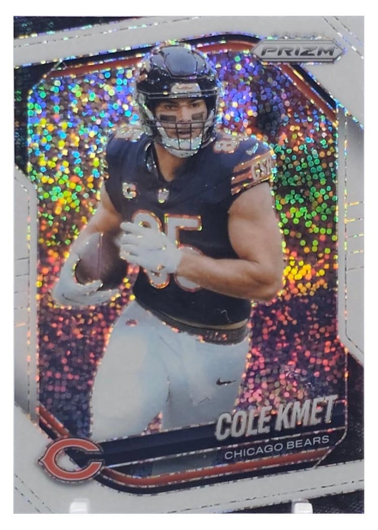 2025 Panini Prizm Base Set Cole Kmet #112 card