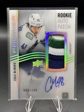 2023-24 Upper Deck Premier Acetate Rookie Autograph Patch Cole McWard #AR-CM card