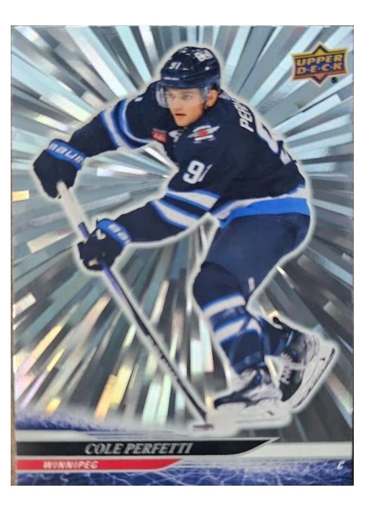 2024-25 Upper Deck Base Set Cole Perfetti #197 card