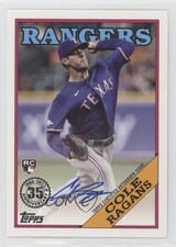 2023 Topps Update 1988 Topps Baseball Autographs Cole Ragans #88BA-CR card