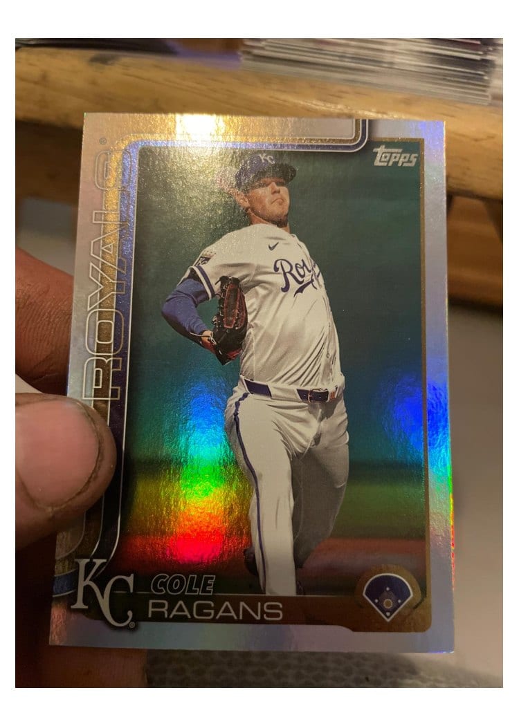2025 Topps Base Set Cole Ragans #169 card
