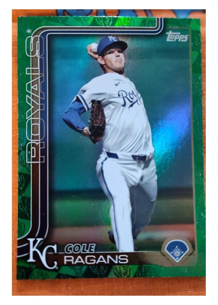 2025 Topps Base Set Cole Ragans #169 card