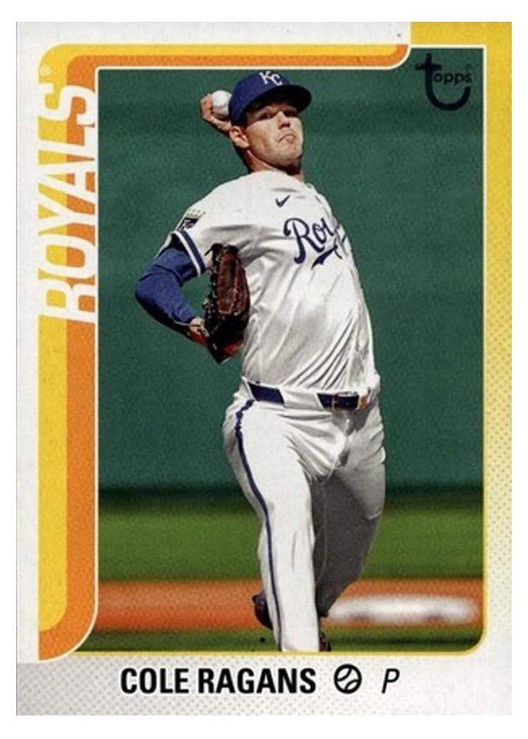 2025 Topps Base Set Cole Ragans #169 card
