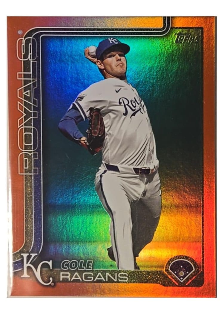 2025 Topps Base Set Cole Ragans #169 card