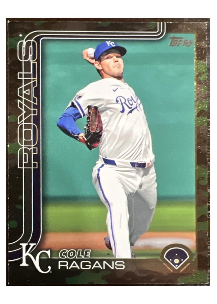 2025 Topps Base Set Cole Ragans #169 card