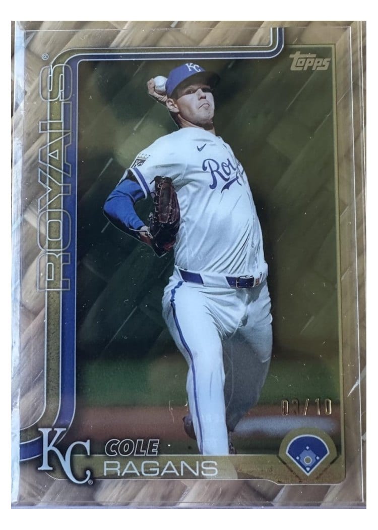 2025 Topps Base Set Cole Ragans Umbrella #169 card