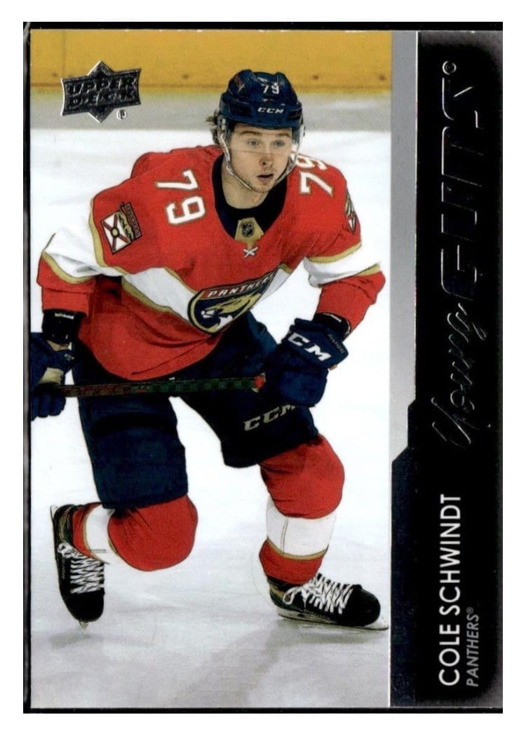 2021-22 Upper Deck The Cup 2021-22 Upper Deck Update Cole Schwindt #721 card