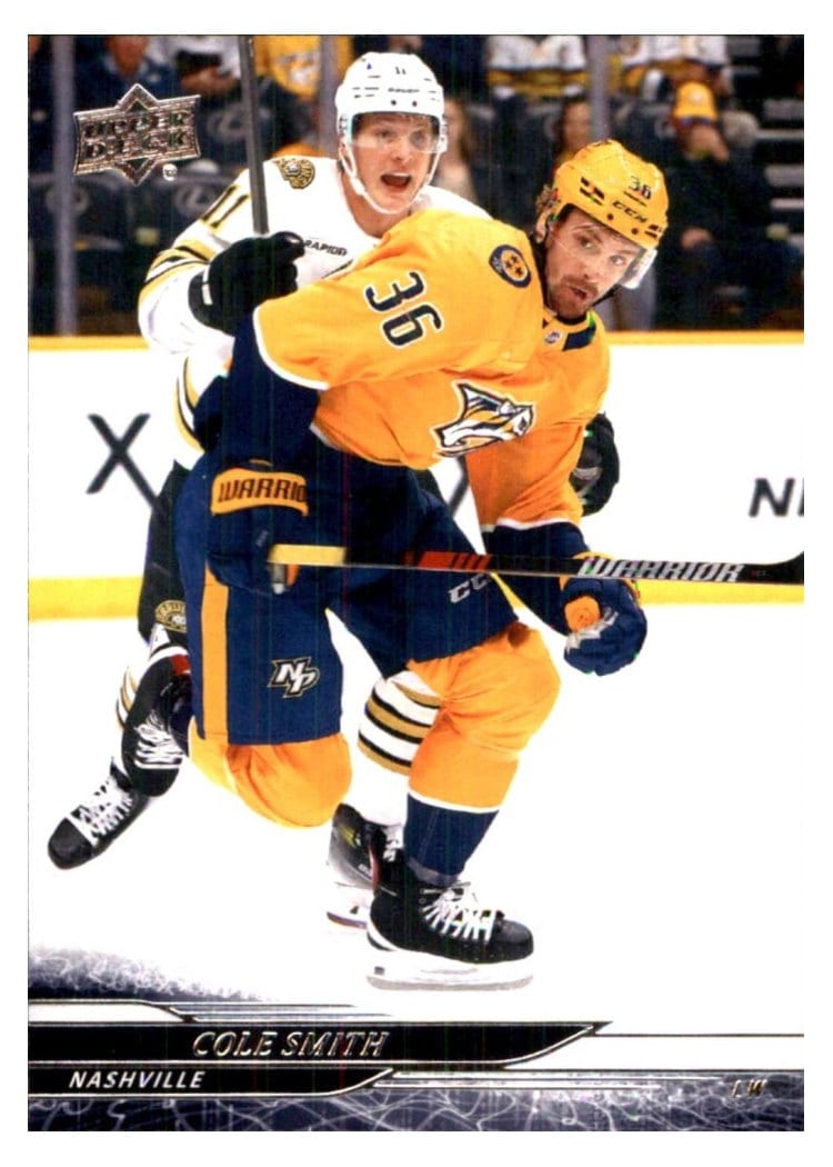 2024-25 Upper Deck Base Set Cole Smith #345 card