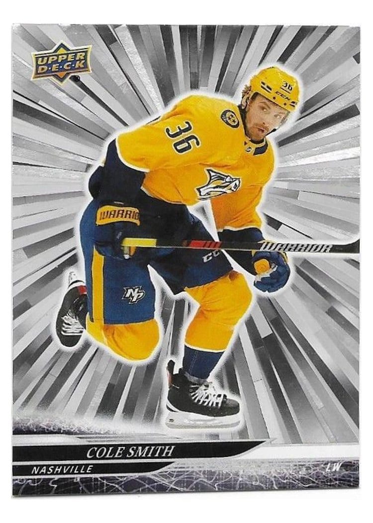 2024-25 Upper Deck Base Set Cole Smith #345 card