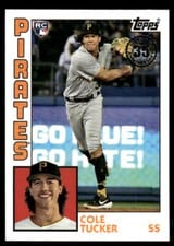 2019 Topps Update 1984 Baseball Cole Tucker #84-24 card