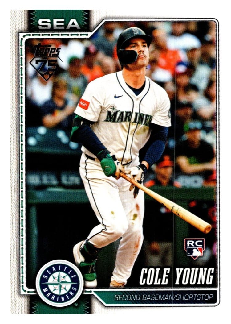 2026 Topps Base Set Cole Young #129 card