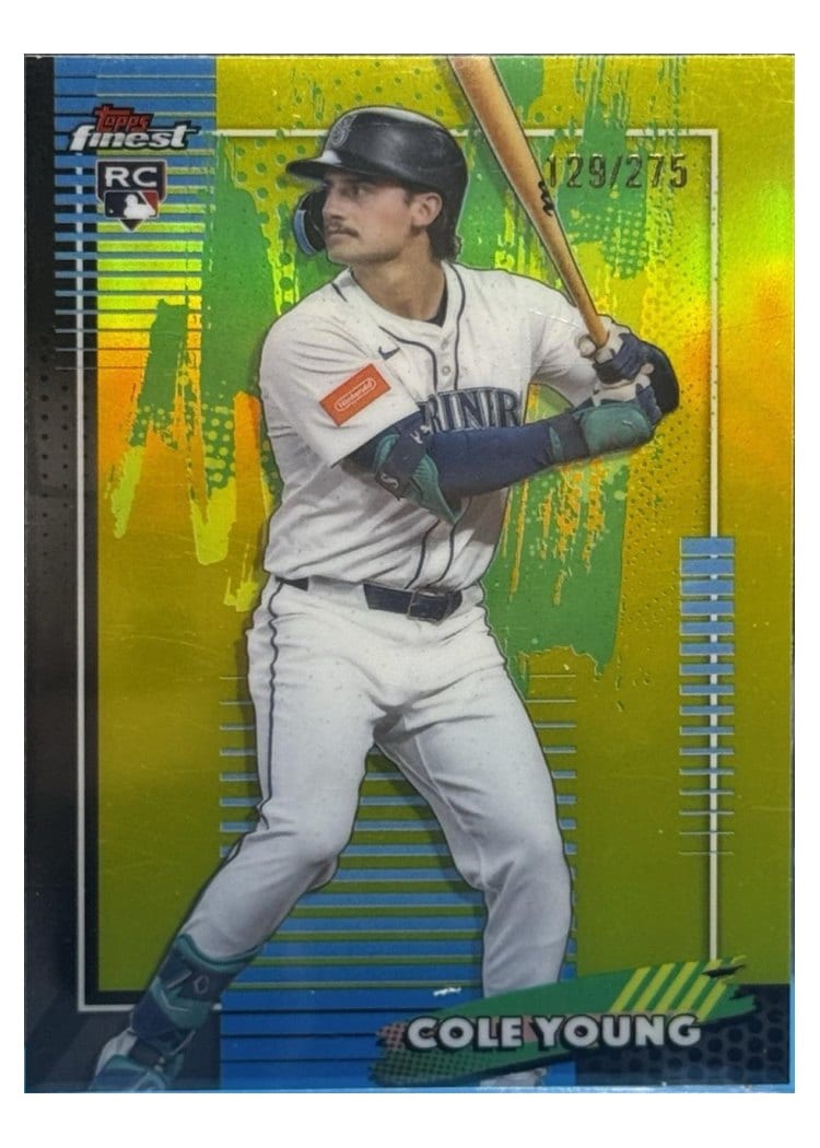 2026 Topps Finest Cole Young #57 card