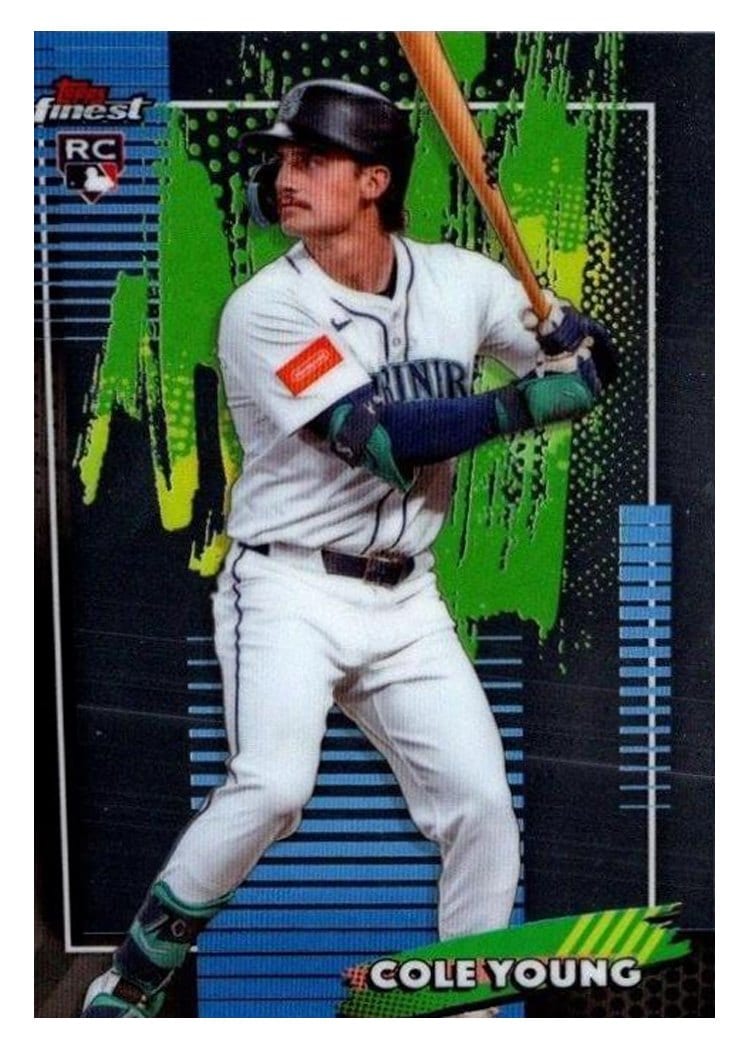 2026 Topps Finest Cole Young #57 card