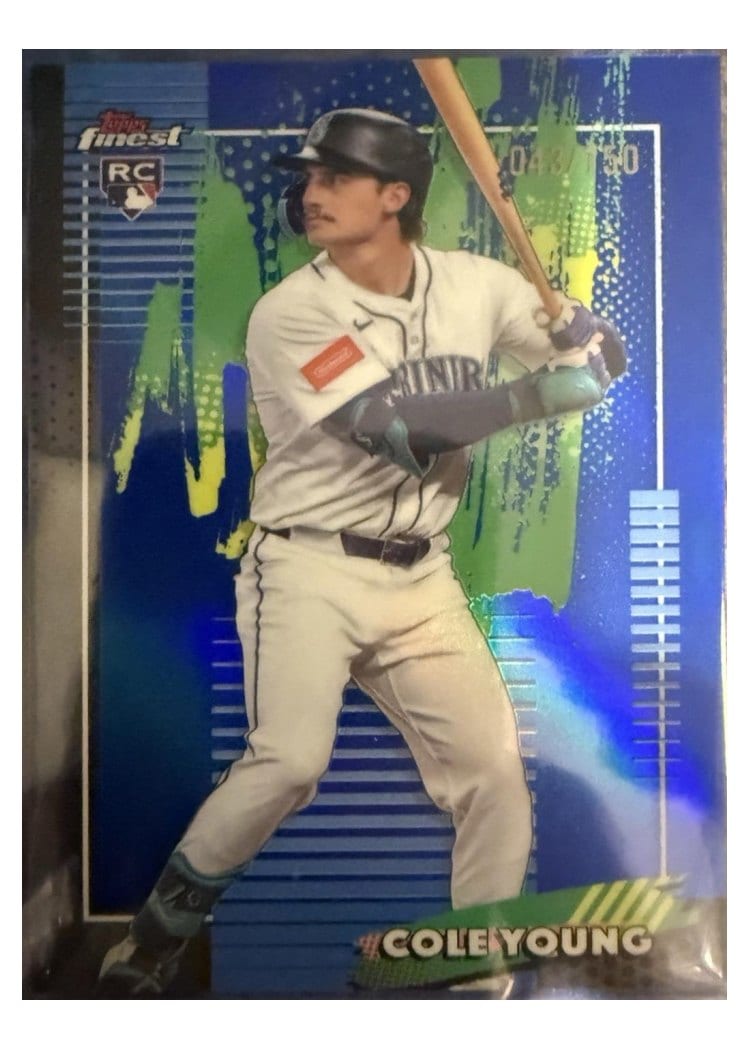 2026 Topps Finest Cole Young #57 card