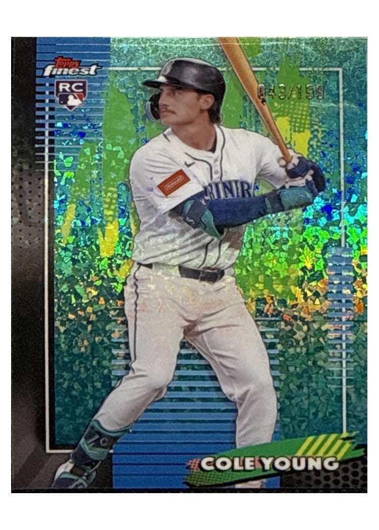 2026 Topps Finest Cole Young #57 card