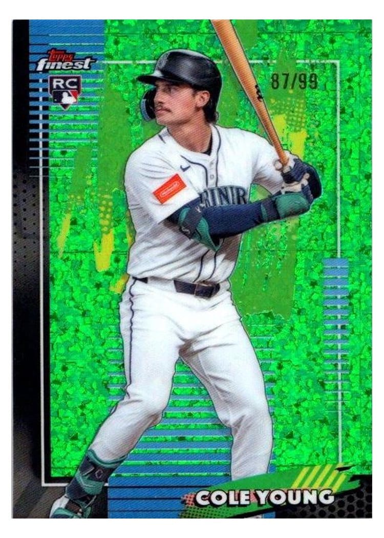 2026 Topps Finest Cole Young #57 card