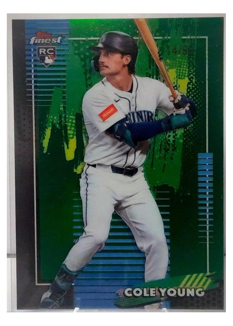 2026 Topps Finest Cole Young #57 card