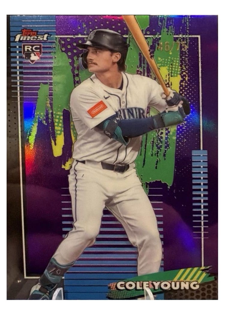 2026 Topps Finest Cole Young #57 card