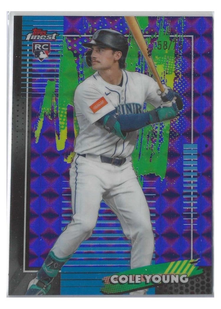 2026 Topps Finest Cole Young #57 card