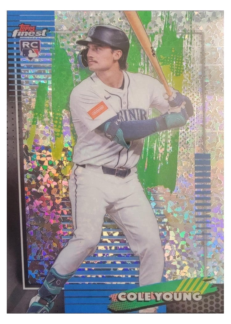 2026 Topps Finest Cole Young #57 card