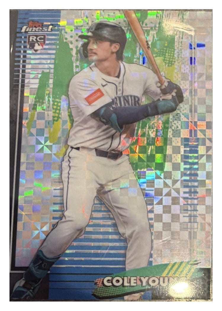 2026 Topps Finest Cole Young #57 card
