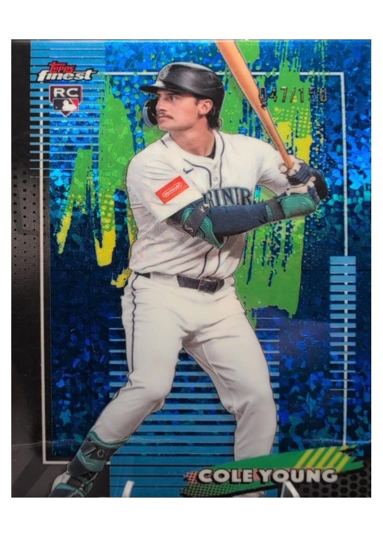 2026 Topps Finest Cole Young #57 card