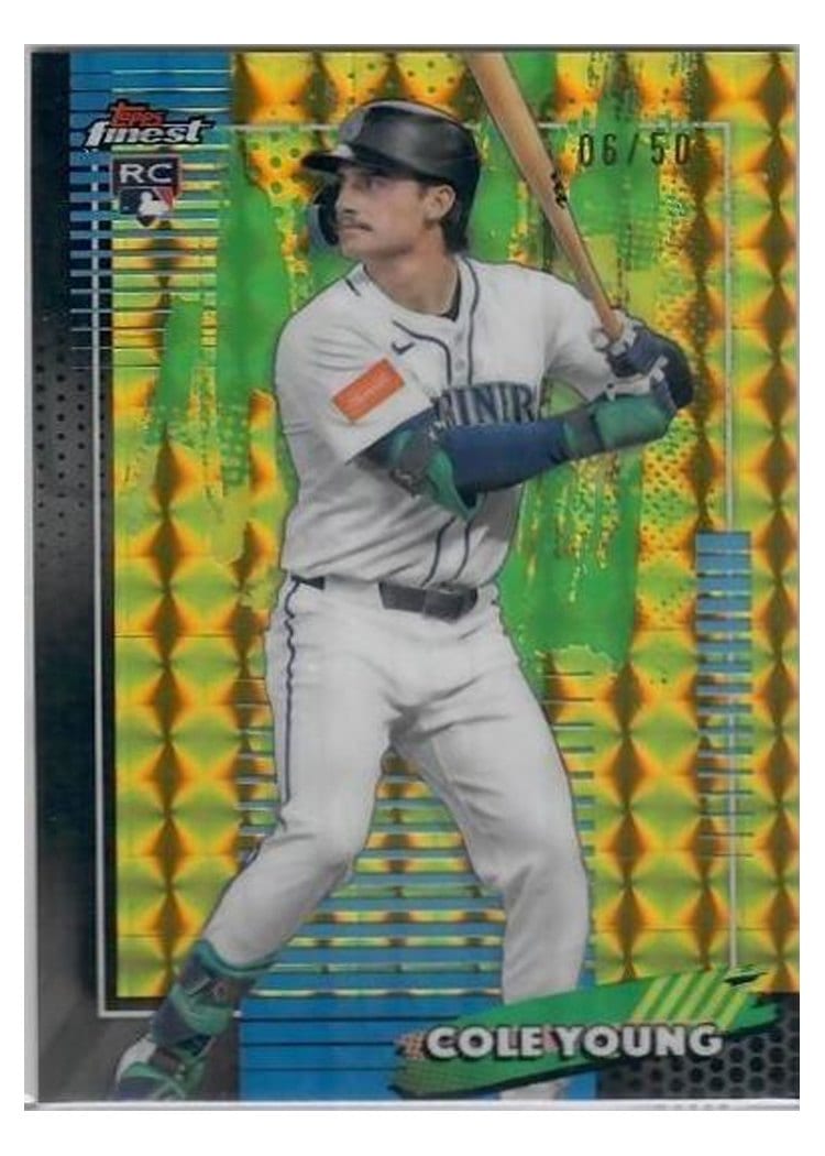 2026 Topps Finest Cole Young #57 card