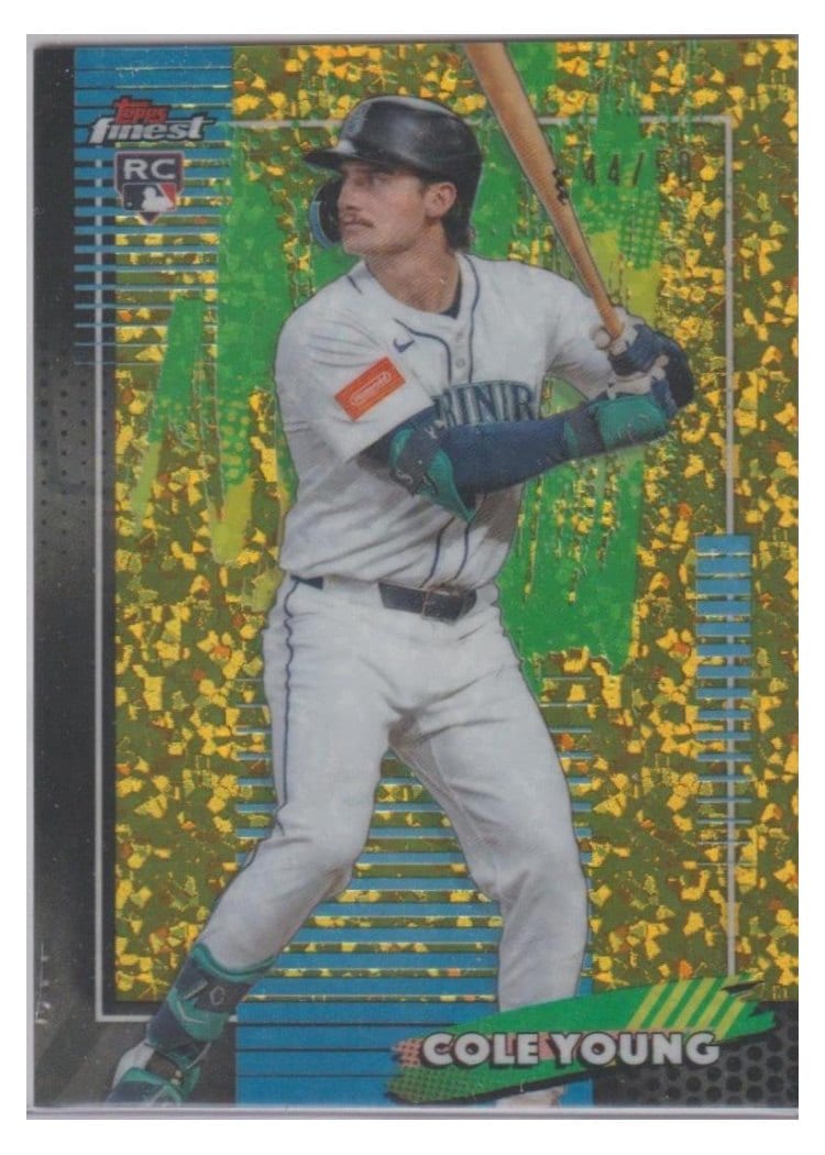 2026 Topps Finest Cole Young #57 card
