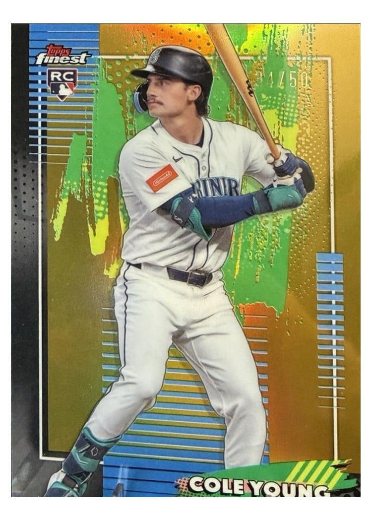 2026 Topps Finest Cole Young #57 card