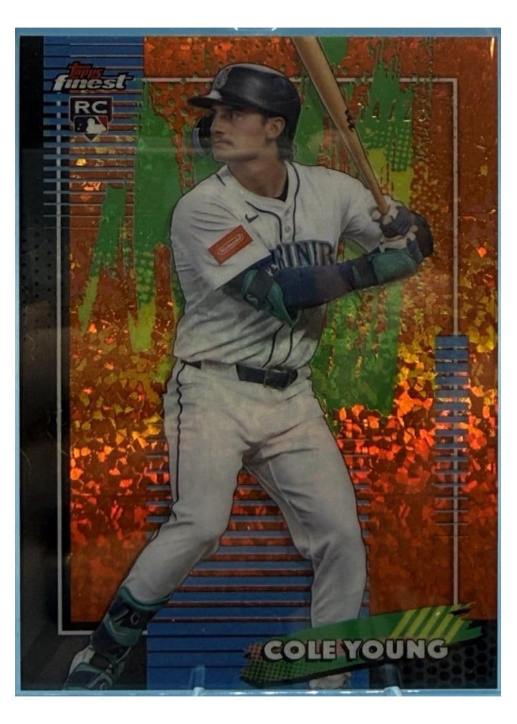 2026 Topps Finest Cole Young #57 card