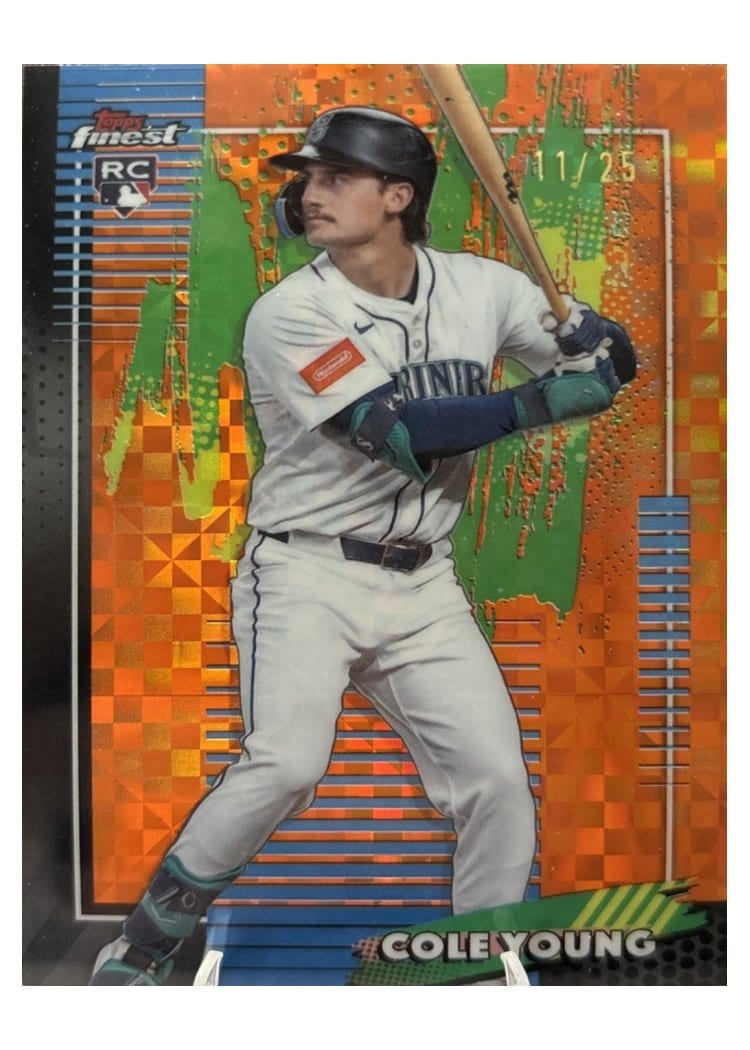2026 Topps Finest Cole Young #57 card