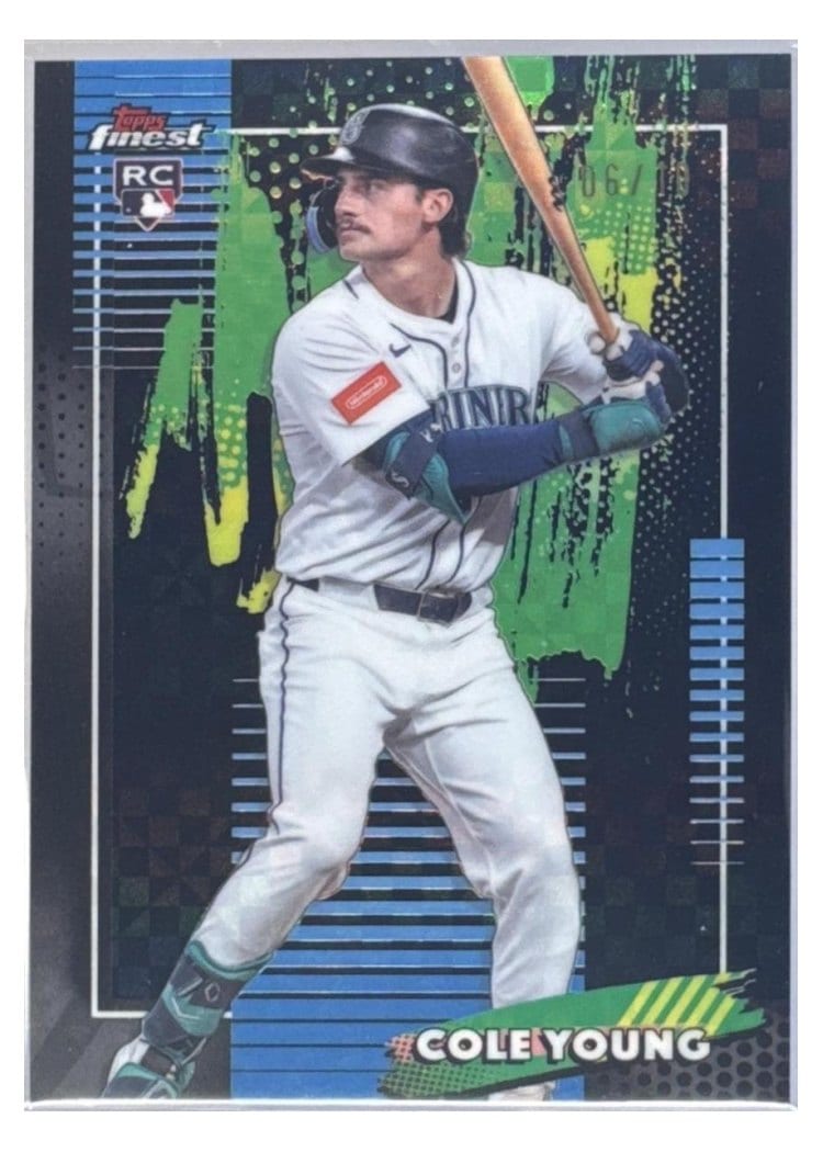 2026 Topps Finest Cole Young #57 card
