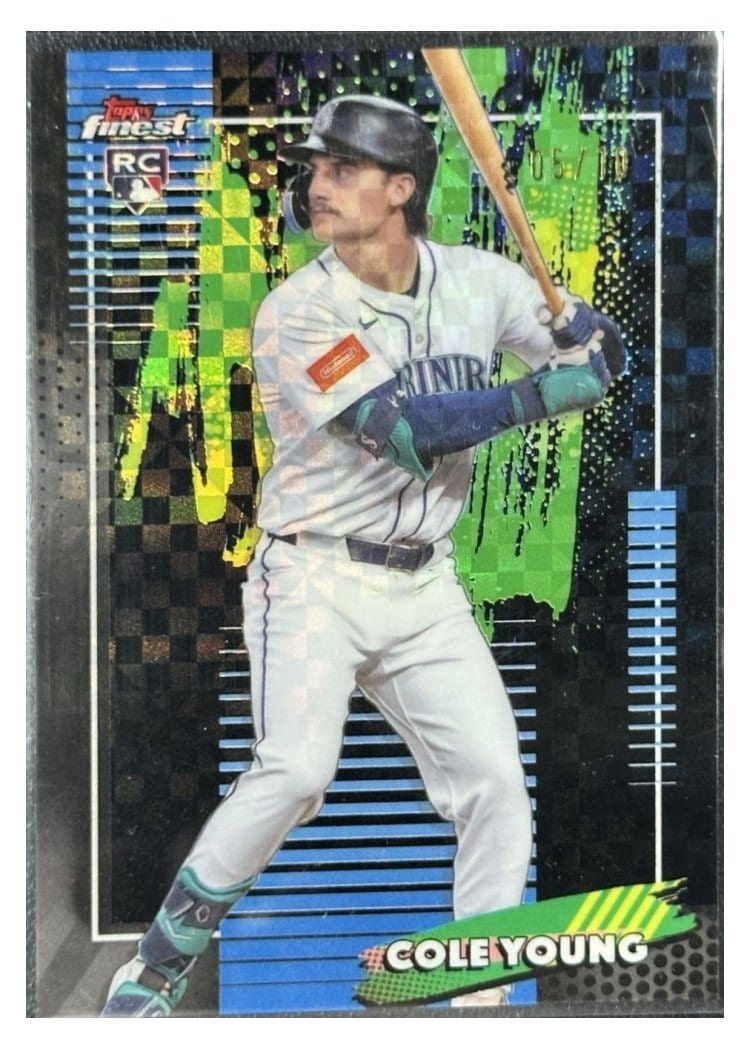2026 Topps Finest Cole Young #57 card