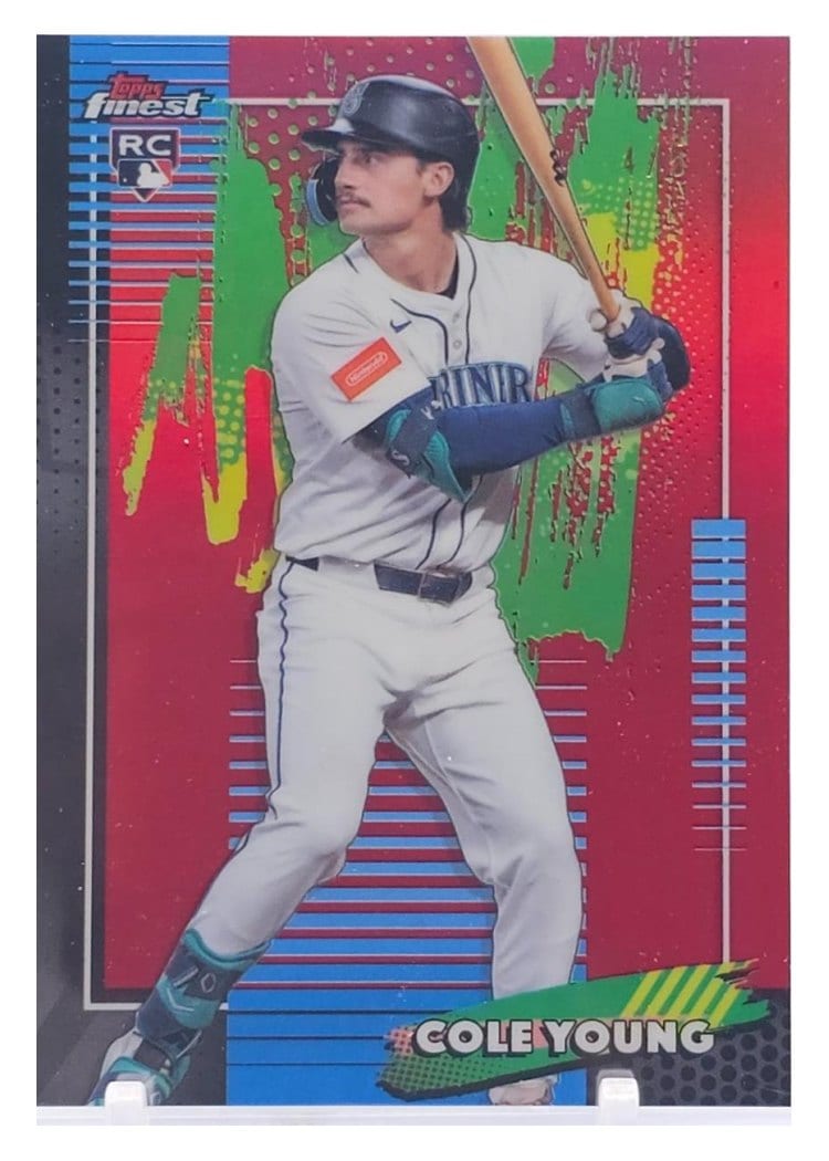 2026 Topps Finest Cole Young #57 card