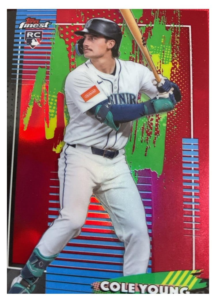 2026 Topps Finest Cole Young #57 card